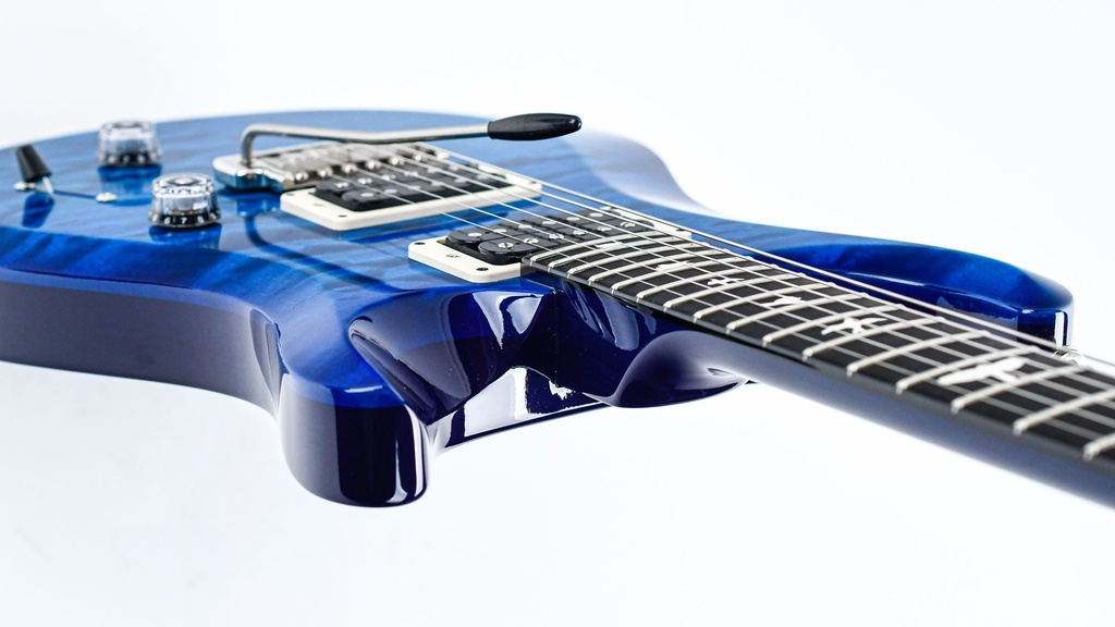 PRS S2 Custom 24 LTD Edition Quilted Maple Blue Matteo | The